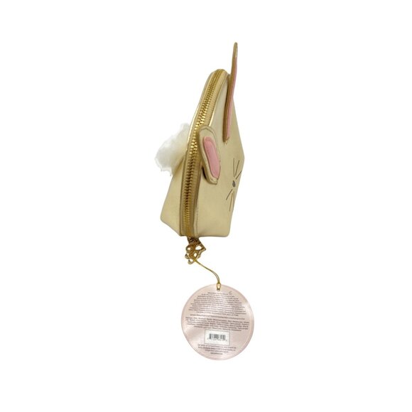Too Faced Bunny makeup pouch Golden - Picture 3 of 7